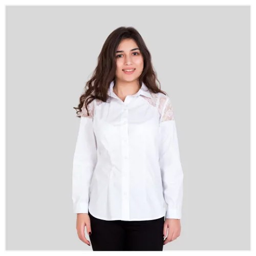 Рубашка Lika Dress, размер 46, белый