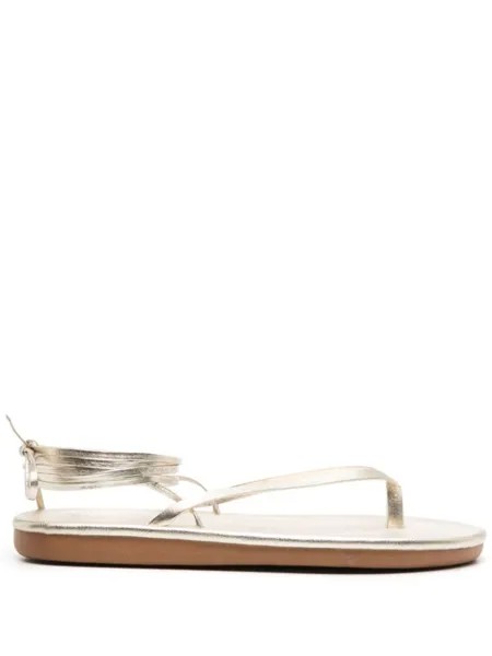 Ancient Greek Sandals сандалии Sahara, золотистый