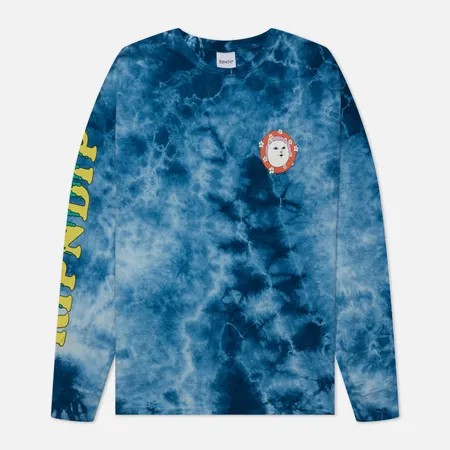 Мужской лонгслив RIPNDIP Step Into The Wild, цвет синий, размер L