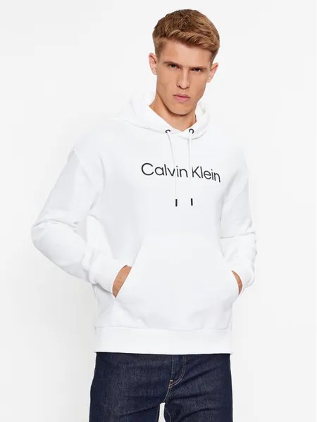 Толстовка обычного кроя Calvin Klein, белый