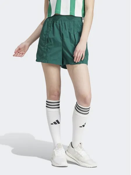 Спортивные шорты regular fit Adidas, зеленый