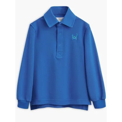 Рубашка Happy Baby, размер 116-122, синий