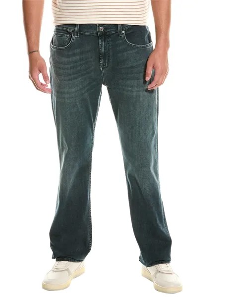 7 For All Mankind Классические прямые джинсы Breckenridge, синий