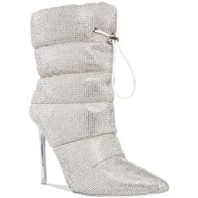 Женские ботильоны Steve Madden Cloak-R Silver 8.5 Medium (B,M) BHFO 9931