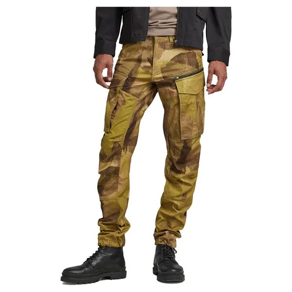 Брюки G-Star Rovic 3D Regular Tapered Fit, зеленый