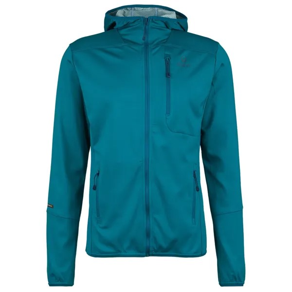 Спортивная и тренировочная куртка Halti Pallas Hooded Layer, цвет Deep Lagoon Blue