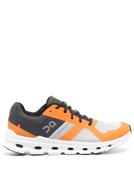 On Running кроссовки Cloudrunner на шнуровке, серый