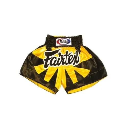 Шорты для тайского бокса Fairtex Tiger BS0614 Yellow (L)