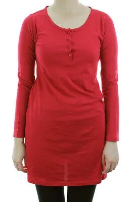 Чартерный клуб New Red Longsleeve Camisole Xs $ 49,5
