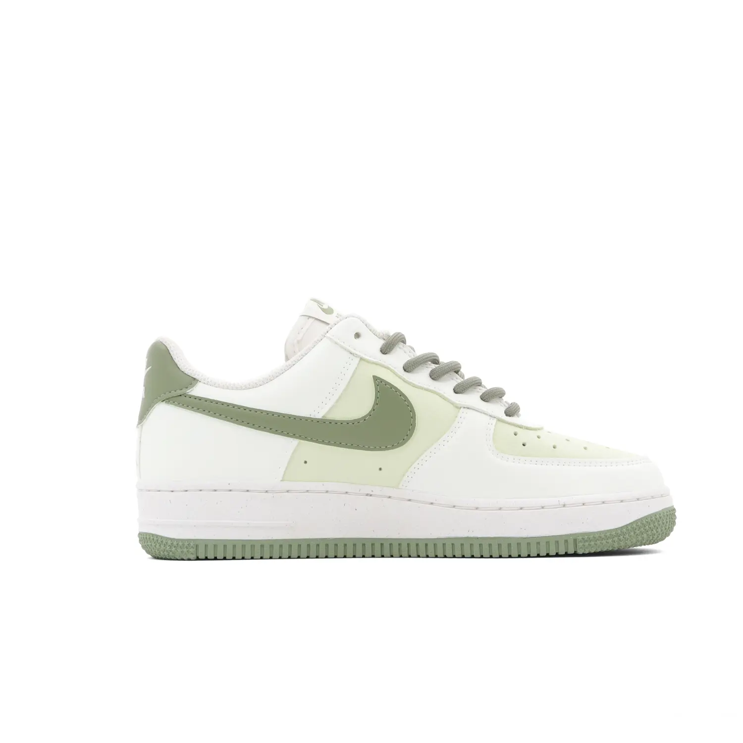 Кроссовки Nike Air Force 1 Skateboarding Shoes Women's Low-top Green/Beige, светло-зеленый