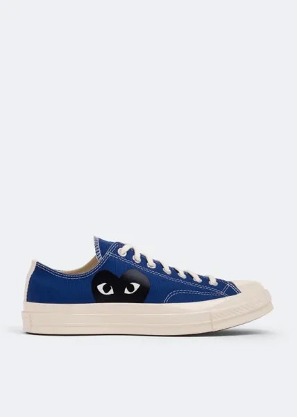 Кроссовки COMME DES GARÇONS PLAY X Converse sneakers, синий