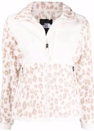 The North Face Denali leopard-print fleece jacket