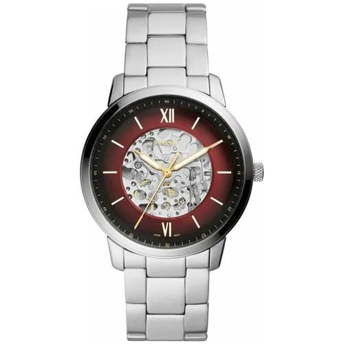 Наручные часы FOSSIL Neutra, серебряный, красный