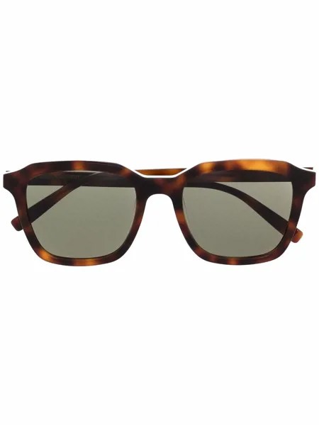 Saint Laurent Eyewear солнцезащитные очки черепаховой расцветки