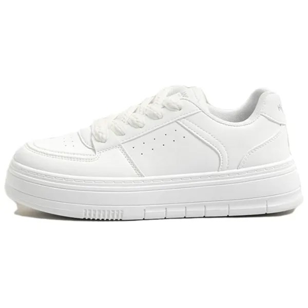 Кроссовки HUANQIU Skateboarding Shoes Women's Low-top White, белый