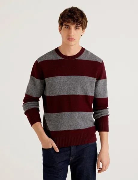 Джемпер мужской United Colors of Benetton 21A_103MK1N24 разноцветный XL