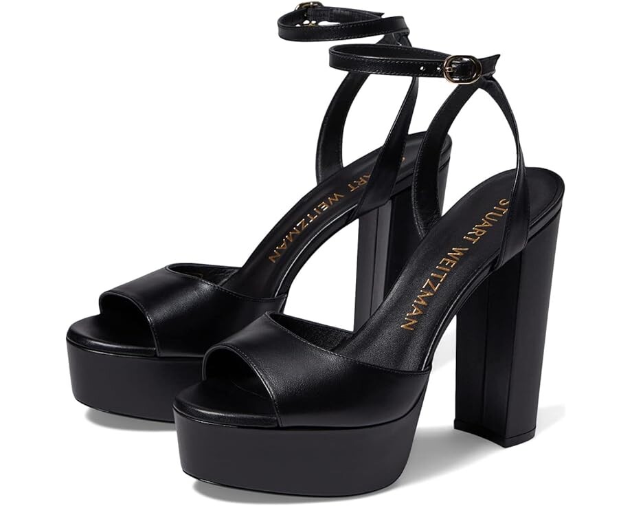 Туфли Stuart Weitzman Ryder II Platform Sandal, черный
