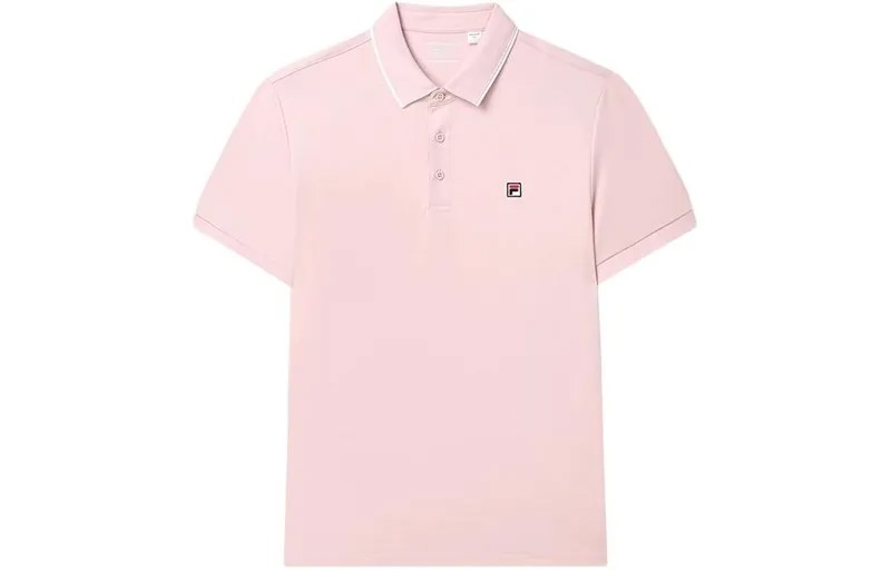 Рубашка поло мужская розовая Fila, розовый