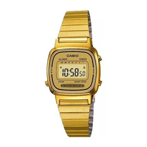 Наручные часы CASIO Vintage LA670WEGA-9E, желтый, золотой