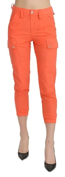 Брюки CYCLE 100% хлопок Оранжевые укороченные узкие брюки с высокой талией s. W29 Рекомендуемая розничная цена 250 долларов США.