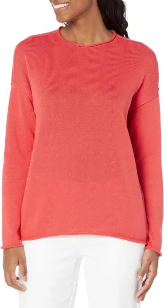 Миниатюрный пуловер свободного кроя Eileen Fisher, цвет Watermelon