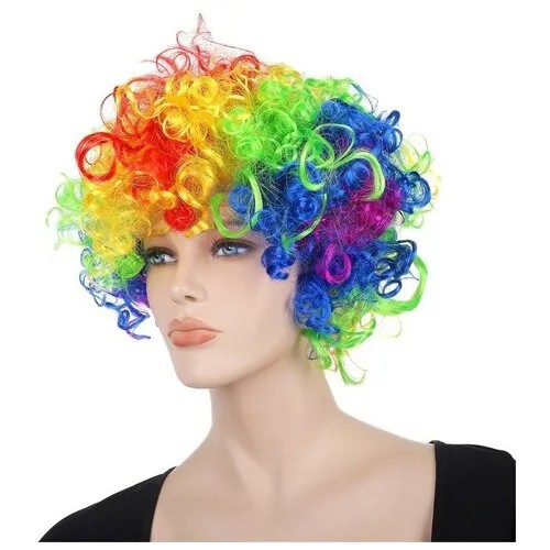 Карнавальные волосы, разноцветные