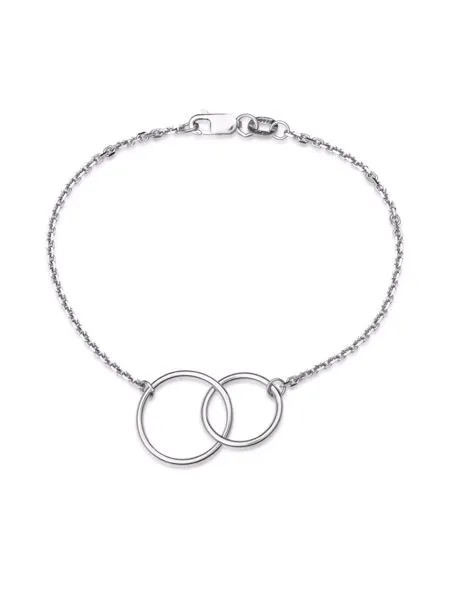 Браслет женский TOP CRYSTAL 40675543 из серебра, р. 16