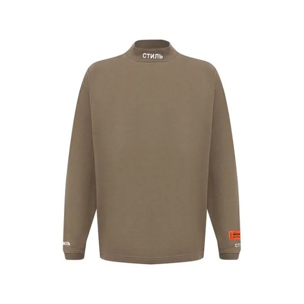 Хлопковый лонгслив Heron Preston