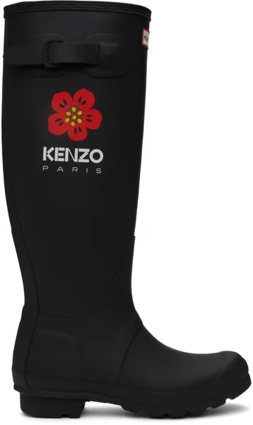 Черные резиновые сапоги Paris Hunter Edition Kenzo