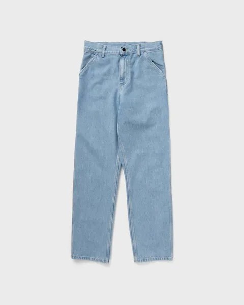 Джинсы Carhartt Wip Single Knee Pant, цвет blue heavy stone bleached