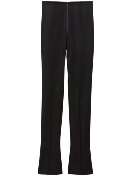 Filippa K брюки из джерси с завышенной талией, черный