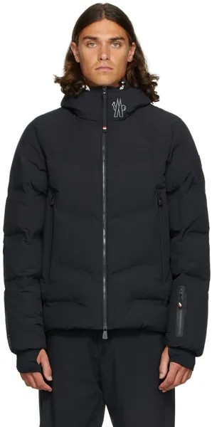 Черная пуховая куртка Arcesaz Moncler Grenoble