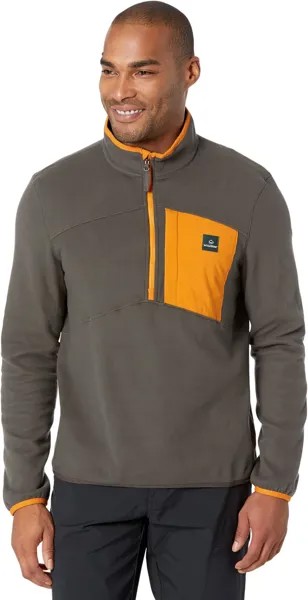 Куртка Wilderness 1/4 Zip Fleece Wolverine, цвет Charcoal