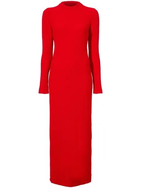 Proenza Schouler трикотажное платье макси Lara, красный
