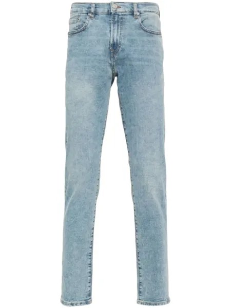PS Paul Smith зауженные джинсы средней посадки, синий