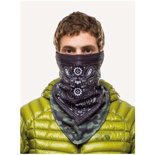 Снуд Buff Tech Polar Camo Cash Multi, one size, черный, зеленый, мультиколор, серый