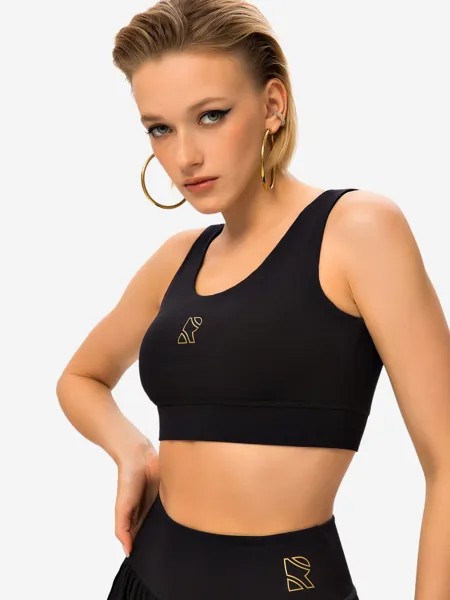 Топ женский RAQUETASPORT Bright and Black, Черный