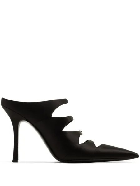 Alexander Wang мюли Lolita 105 с заостренным носком, черный