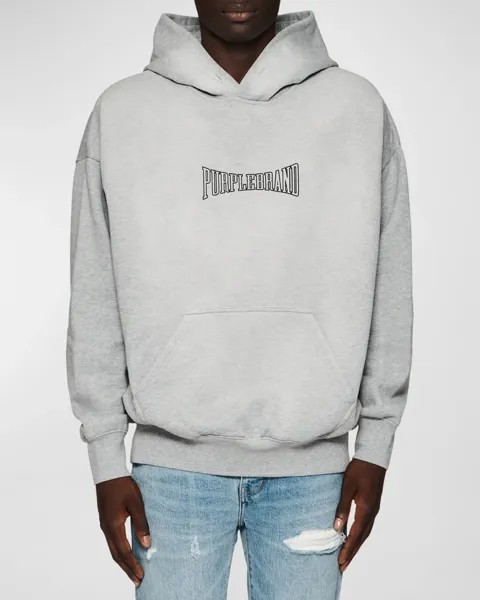 Мужская непринужденная толстовка из флиса PURPLE, цвет Mwt Fleece Po Hoody