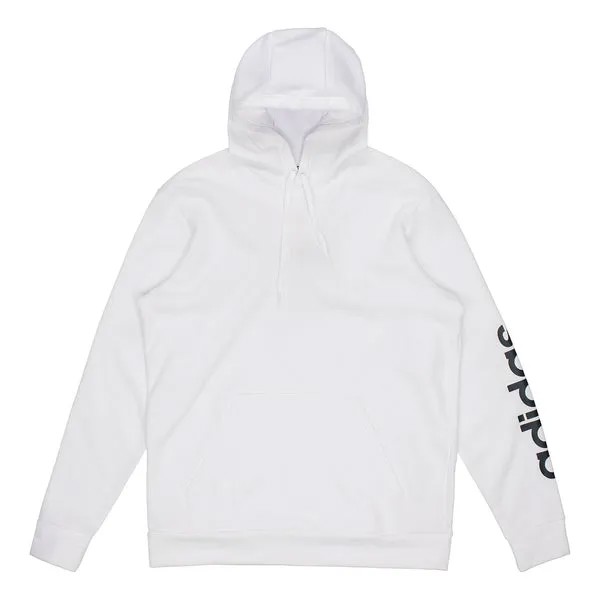 Толстовка Men's adidas Casual Hooded Fleece Lined Pullover White, мультиколор