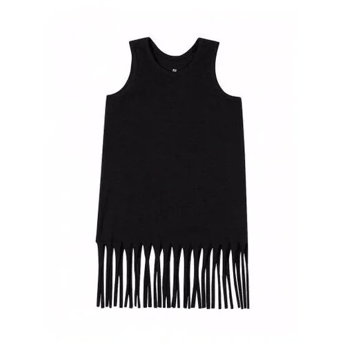 Платье для девочки 18-126D, черный 116-122