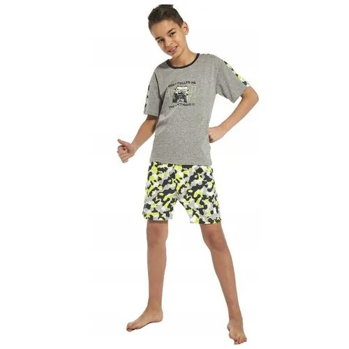 Пижама  Cornette, размер 98-104, зеленый