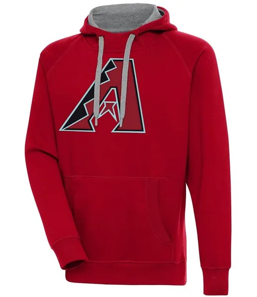 Пуловер с капюшоном Antigua MLB Arizona Diamondbacks Victory, красный