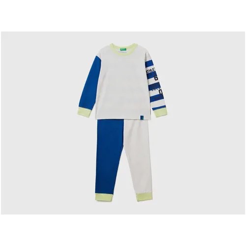 Пижама UNITED COLORS OF BENETTON, размер 100 (XX), голубой