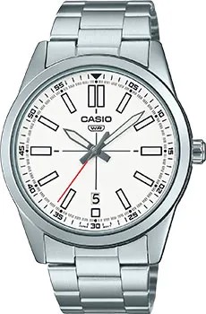 Японские наручные  мужские часы Casio MTP-VD02D-7E. Коллекция Analog