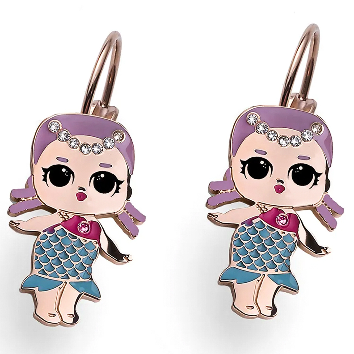 Серьги с зажимом 