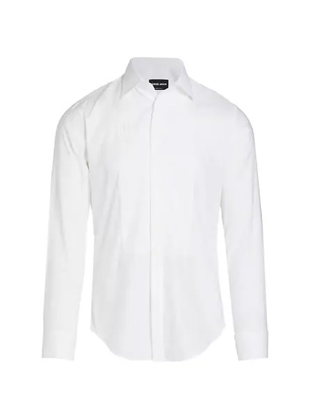 Рубашка-смокинг Giorgio Armani, белый