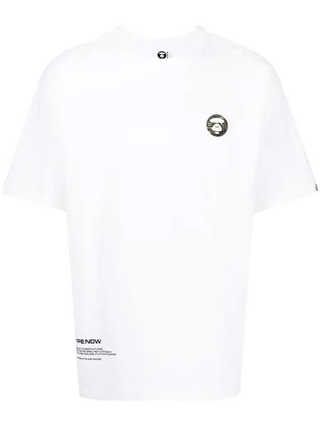 AAPE BY *A BATHING APE® футболка с логотипом