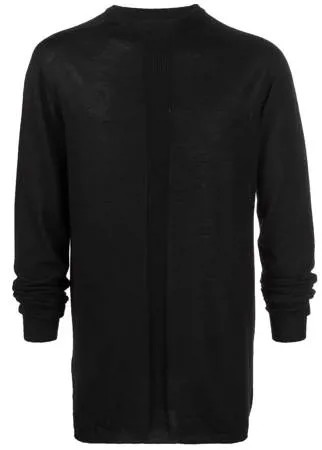 Rick Owens кашемировый джемпер с круглым вырезом
