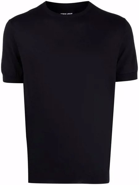 Giorgio Armani футболка в рубчик